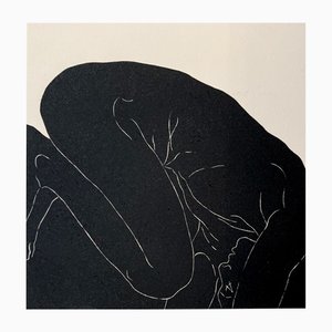 Luiza Kasprzyk, adhesión, Linocut, 2022