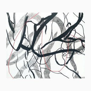 Luiza Kasprzyk, Permeations XIX, óleo sobre lienzo, 2022