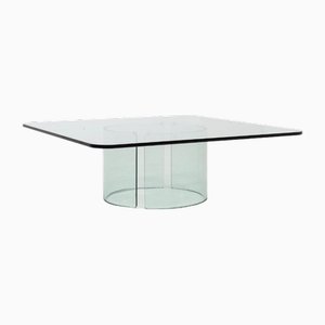 Italian Modern Glass Coffee Table by Gallotti & Radice, 1970s