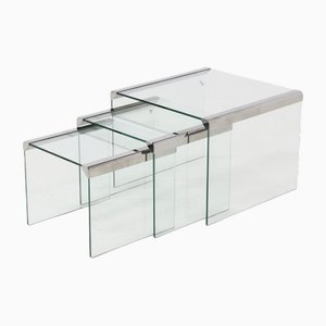 Vintage Nesting Tables by Gallotti & Radice, 1970s, Set of 3