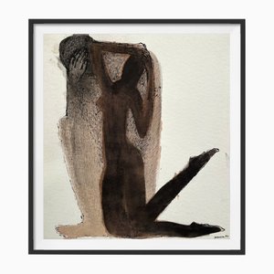 Jolanta Johnsson, Yearning, Mixed Media on Paper, 1997