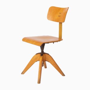 Silla de escritorio industrial, Alemania, años 30