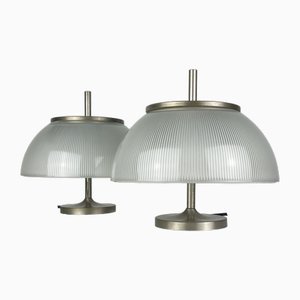 Alfetta Table Lamps attributed to Sergio Mazza for Artemide, Italy, 1966, Set of 2