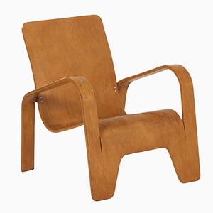 LaWo 1 Armchair in Oak by Han Pieck for LAWO Ommen, 1946