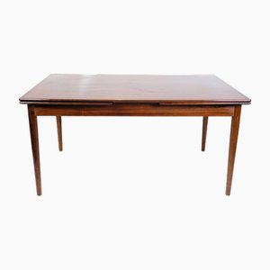 Danish Dining Table with Extension in Rosewood, 1960s
