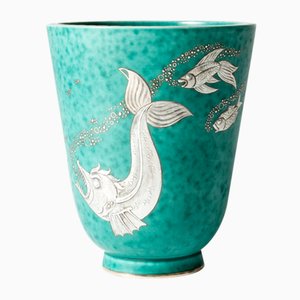 Argenta Vase by Wilhelm Kåge for Gustavsberg, 1940s