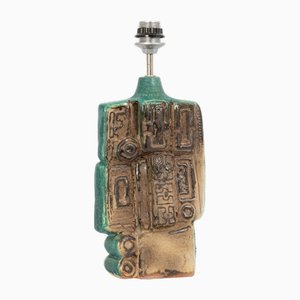Große Tischlampe aus Keramik, Bernard Rooke zugeschrieben, England, 1960er