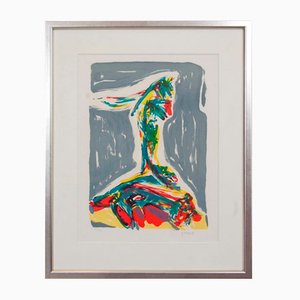 Asger Jorn, Jubilation Larmoyennageuse, Lithograph, 1969