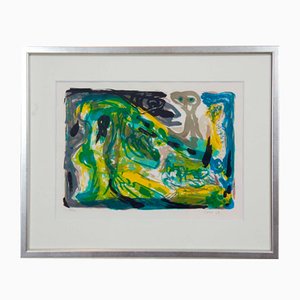 Asger Jorn, Nuit Dechiree, Lithographie, 1969