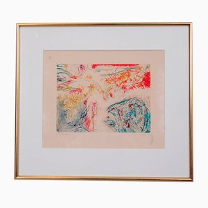 Asger Jorn, Confrontation Sans Front, Lithograph, 1972