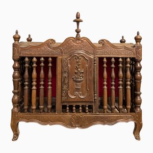 Provencal Panetière Cupboard in Walnut