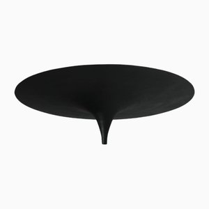 Large Ting Tong Matte Black Brass Ceiling Lamp by Jean Pascal Levy-Trumet
