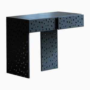 Consolle grande Eternal Graphite W(hole) di Majbele