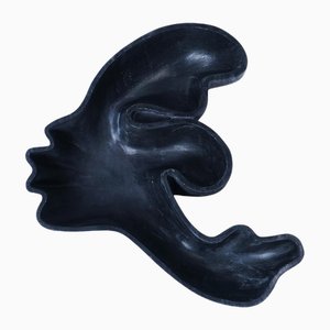 Recipiente Kiss Woman de mármol negro de Jean Pascal Levy-Trumet