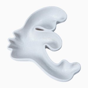 Destinataire Kiss Woman en Marbre Blanc par Jean Pascal Levy-Trumet