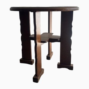 Brutalist Round Side Table