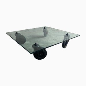 Mesa de centro de Gae Aulenti para Fontana Arte, años 80