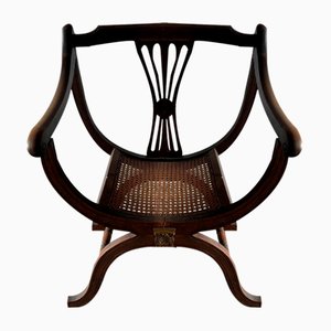 Chaise Savonarola avec Structure en Hêtre, France