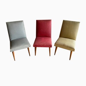 Mid-Century Lounge Chairs, Set of 3