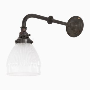 Holophane Wandlampe von GEC, 1920er