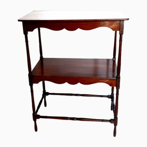 Early 20th Century English Console Shelf Mahogany