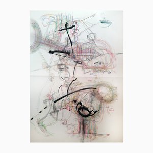 Stefano Mazzolini, Crocil, 2023, Pastel on Paper
