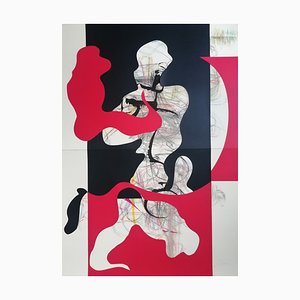 Stefano Mazzolini, Eva, 2023, Collage, Acrylic & Pastel on Paper