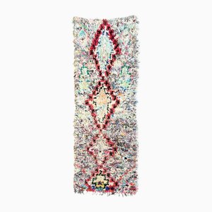 Vintage Boucherouite Rug in the style of Moroccan