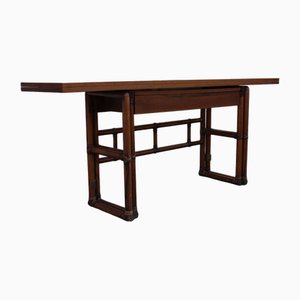 Consolle vintage in legno, 1960