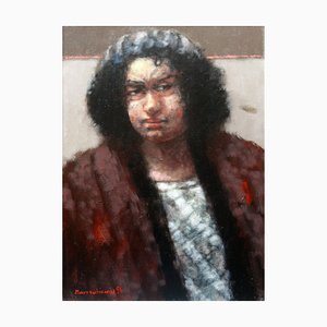 Adam Marczukiewicz, A Figure, Oil on Canvas, 1996