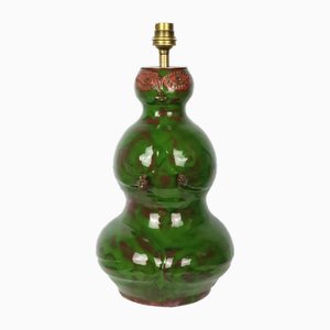 Lampe Anthropomorphe en Céramique par Michel Argans, 1990