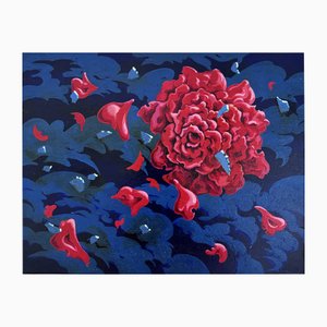 Leo Giampaolo, The Red Rose, 2009, Oil on Canvas