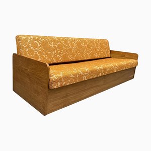 Mid-Century Art Deco Sofabed, Czechoslovakia, 1950s