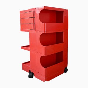 Vintage Storage Unit on Wheels by Joe Colombo for Bieffeplast, 1970s