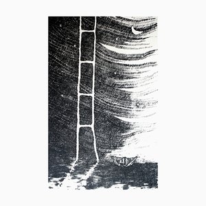 Agnieszka Mazek, Paper World, Etching on Paper, 1999