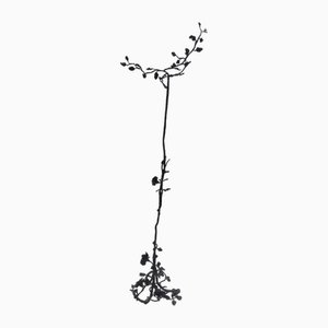 Lode Van Boeckel, Floral Sculpture, 1890s, Cast Iron