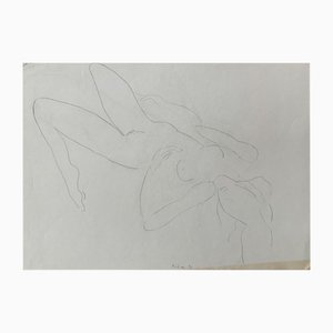 Antoni Janusz Pastwa, Composición, dibujo a lápiz, 1992