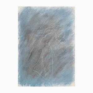 Antoni Janusz Pastwa, Nude, Mixed Media on Paper, 1995