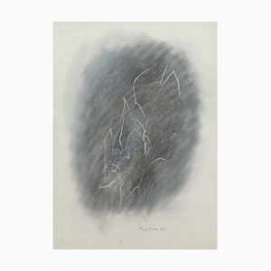 Antoni Janusz Pastwa, Desnudo, Técnica mixta sobre papel, 1996