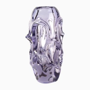 Czech Glass Vase by Jan Beranek for Skrdlovice, 1960s