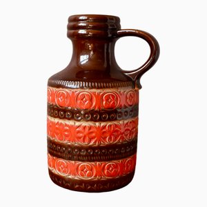 Vaso brocca vintage brutalista di Scheurich