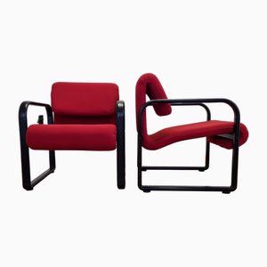 Fauteuil Postmodern attribué à Arflex, Italie, 1990s, Set de 2