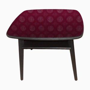Vintage Couchtisch mit Glasplatte