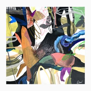 Maria Esmar, Contes de fées, Acrylique sur Toile