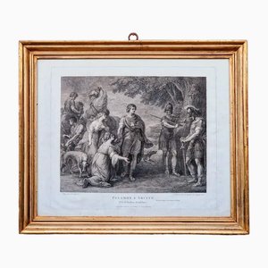 Francesco Bartolozzi, William Hamilton's Palamon and Arcite, Engraving, 1790, Framed