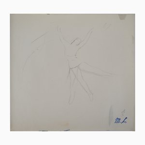 Marie Laurencin, Ballerina, Original Pencil Drawing