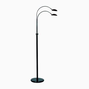 Space Age Arc Lamp in Matte Black, 1970s