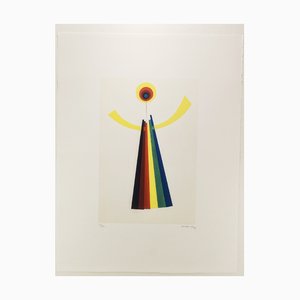 Litografía de edición limitada, Man Ray, Composition, años 70