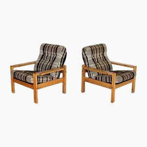 Vintage Swedish Armchairs, 1970s