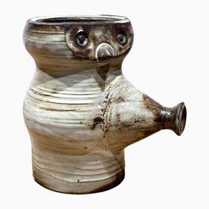 Owl Pitcher by Jacques Pouchain, 1950s